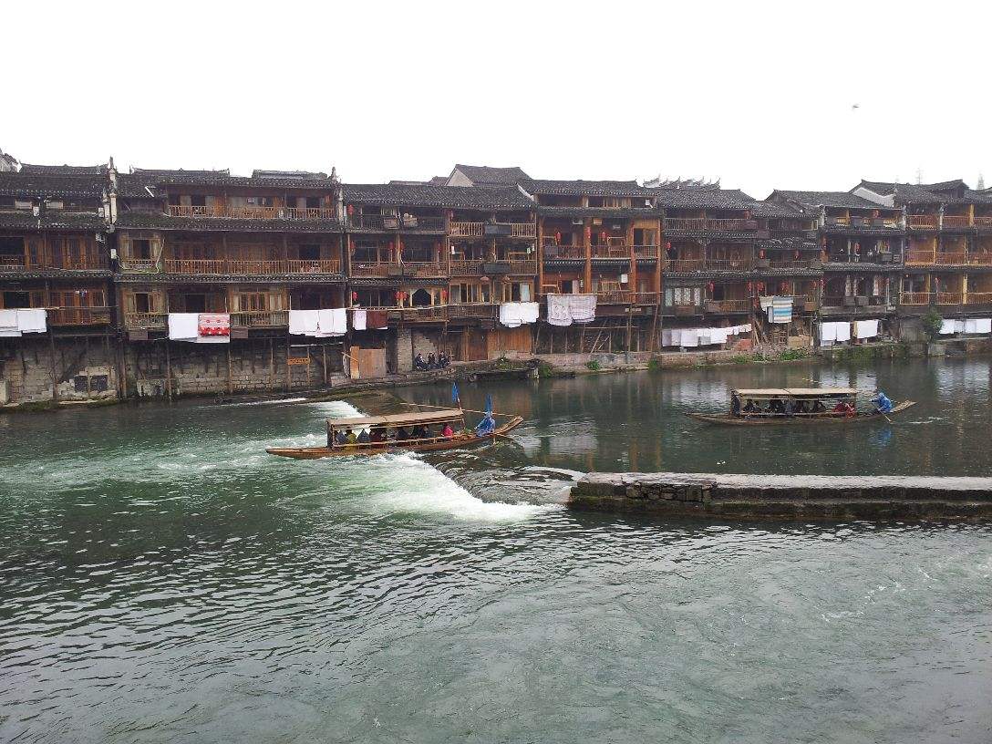 Stilt House Of Tujia Ethnic Groups