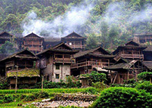 Stilt House of Tujia Ethnic Groups