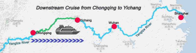 Yangtze River Cruise Map - 2024 Luxury Yangtze River Cruises