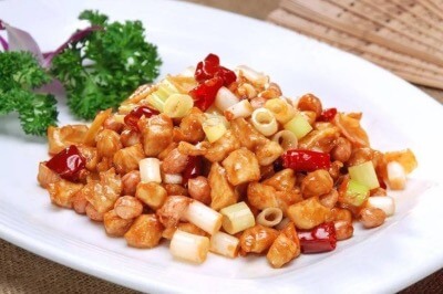 Yangtze River Cruise Meals - Kung Pao Chicken